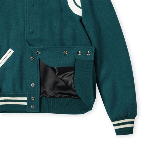 ysl teddy green|saint laurent teddy jacket.